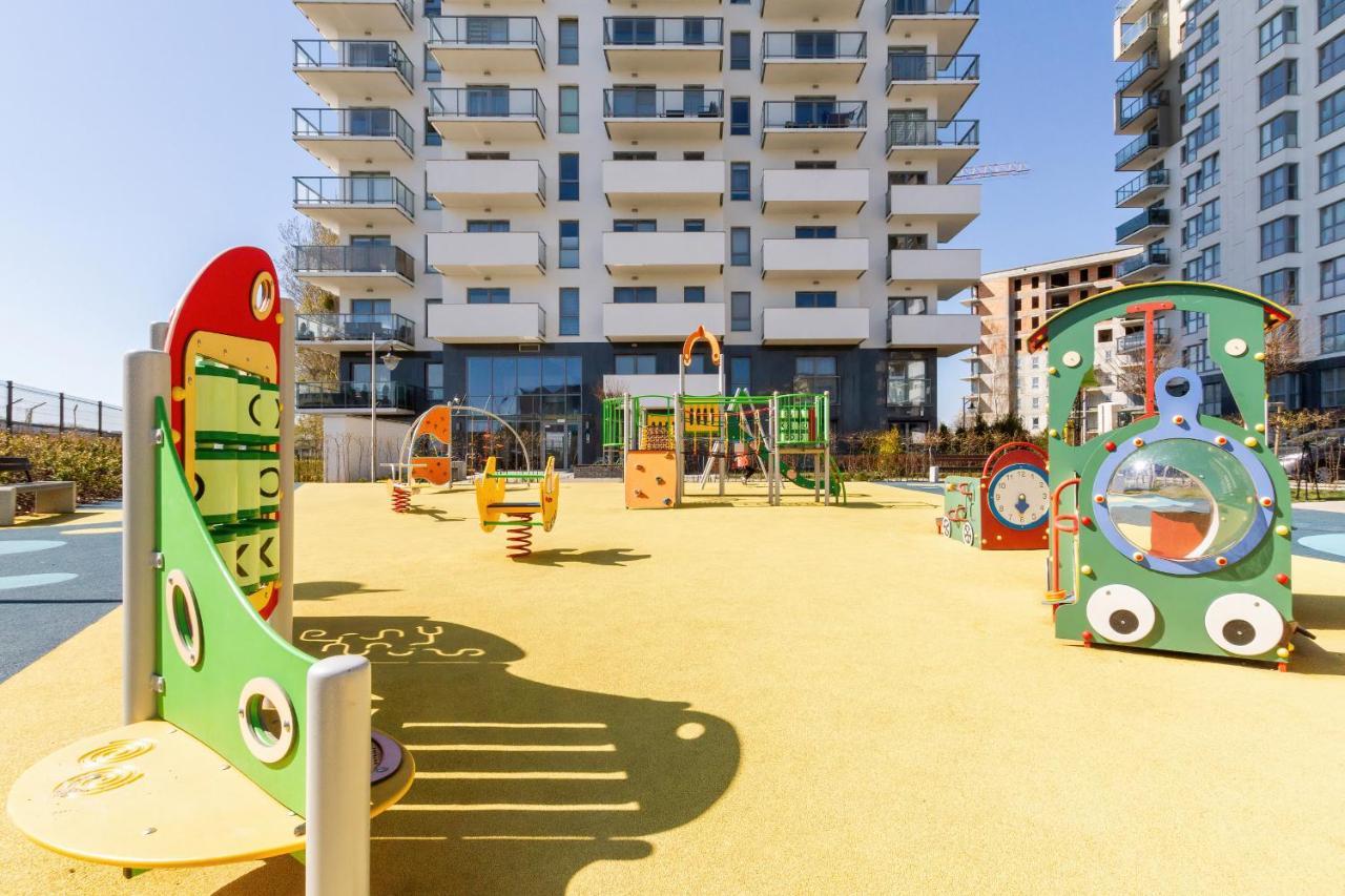 Albatross Towers Przymorze Apartments By Noclegi Renters Danzica Esterno foto